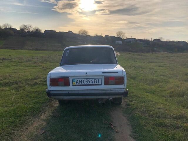 Белый ВАЗ 2105, объемом двигателя 1.3 л и пробегом 27 тыс. км за 550 $, фото 1 на Automoto.ua