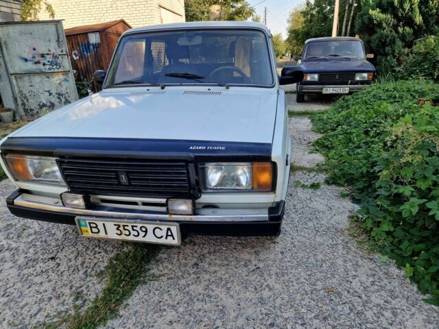 Белый ВАЗ 2105, объемом двигателя 1.2 л и пробегом 95 тыс. км за 850 $, фото 1 на Automoto.ua