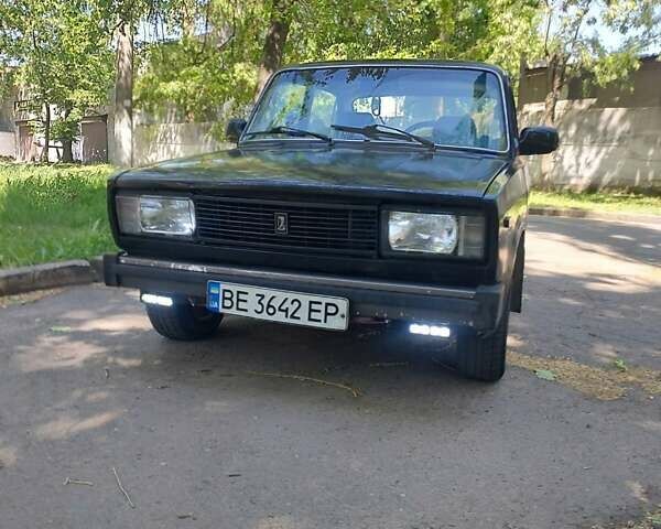 Черный ВАЗ 2105, объемом двигателя 1.45 л и пробегом 46 тыс. км за 900 $, фото 3 на Automoto.ua