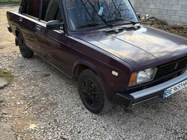 Фиолетовый ВАЗ 2105, объемом двигателя 1.5 л и пробегом 1 тыс. км за 1000 $, фото 1 на Automoto.ua