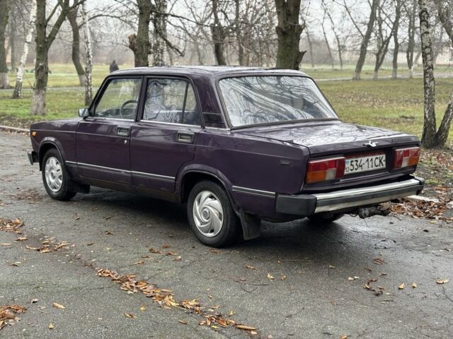 Фіолетовий ВАЗ 2105, об'ємом двигуна 1.5 л та пробігом 95 тис. км за 1100 $, фото 4 на Automoto.ua