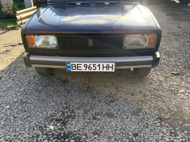 Фиолетовый ВАЗ 2105, объемом двигателя 1.5 л и пробегом 1 тыс. км за 1000 $, фото 4 на Automoto.ua