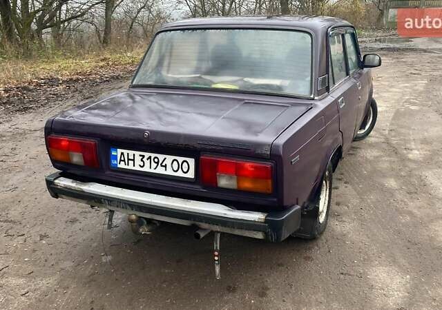 Фіолетовий ВАЗ 2105, об'ємом двигуна 1.45 л та пробігом 190 тис. км за 850 $, фото 4 на Automoto.ua