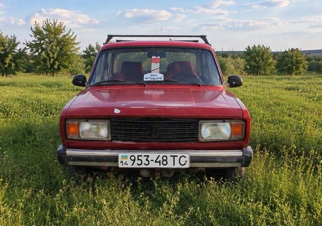 Красный ВАЗ 2105, объемом двигателя 1.3 л и пробегом 784 тыс. км за 452 $, фото 4 на Automoto.ua