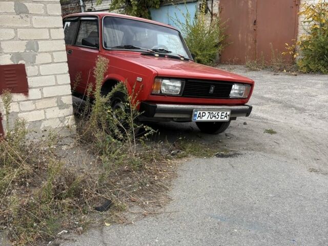 Красный ВАЗ 2105, объемом двигателя 1.2 л и пробегом 175 тыс. км за 847 $, фото 1 на Automoto.ua