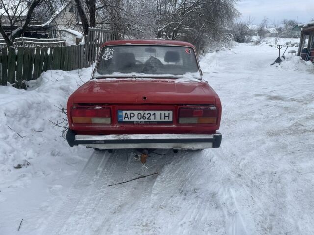 Красный ВАЗ 2105, объемом двигателя 1.5 л и пробегом 1000 тыс. км за 463 $, фото 4 на Automoto.ua