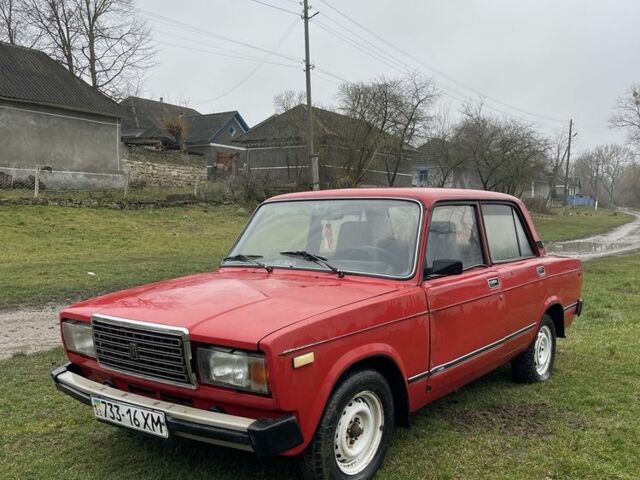Красный ВАЗ 2105, объемом двигателя 1.3 л и пробегом 1000 тыс. км за 500 $, фото 1 на Automoto.ua