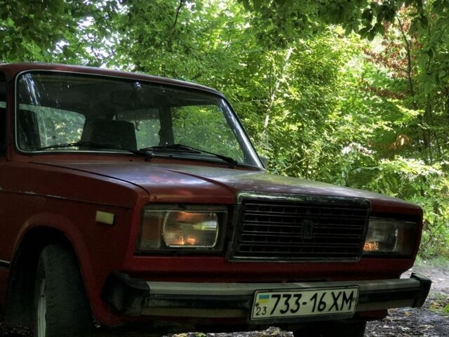 Красный ВАЗ 2105, объемом двигателя 1.3 л и пробегом 10 тыс. км за 550 $, фото 1 на Automoto.ua