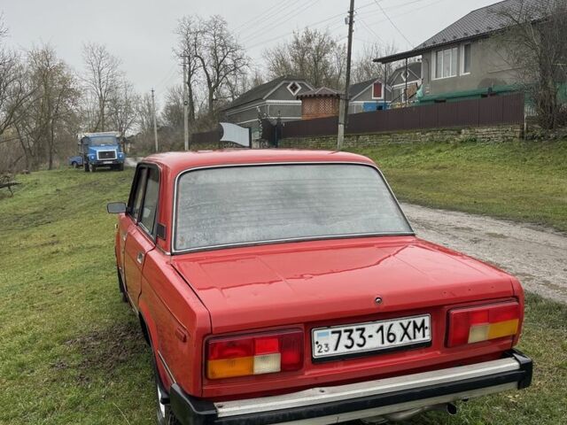 Красный ВАЗ 2105, объемом двигателя 1.3 л и пробегом 1000 тыс. км за 500 $, фото 3 на Automoto.ua
