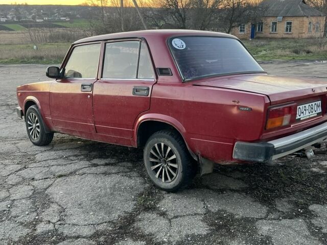 Красный ВАЗ 2105, объемом двигателя 1.5 л и пробегом 100 тыс. км за 816 $, фото 6 на Automoto.ua