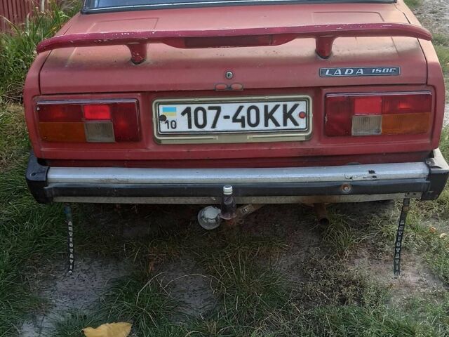 Красный ВАЗ 2105, объемом двигателя 1.3 л и пробегом 165 тыс. км за 300 $, фото 2 на Automoto.ua