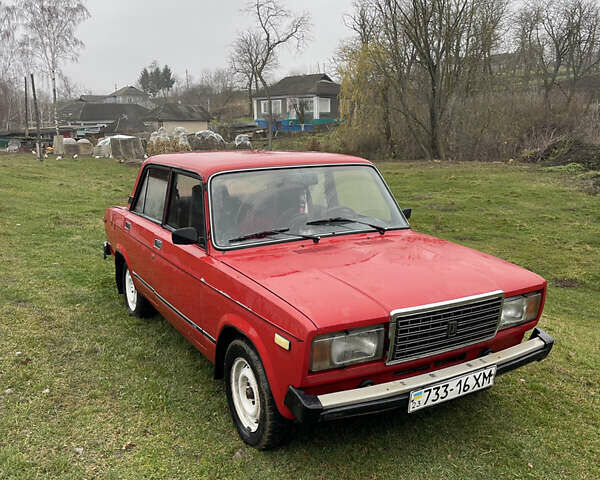 Красный ВАЗ 2105, объемом двигателя 1.3 л и пробегом 10 тыс. км за 500 $, фото 2 на Automoto.ua