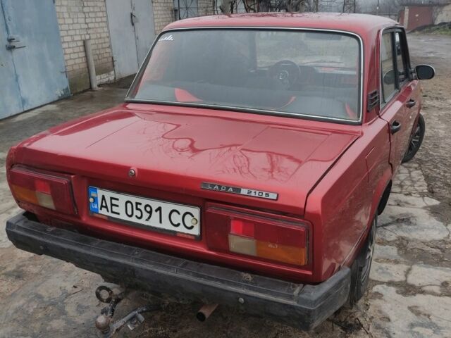 Красный ВАЗ 2105, объемом двигателя 1.3 л и пробегом 33 тыс. км за 617 $, фото 2 на Automoto.ua