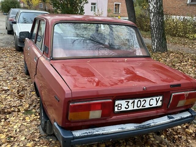 Красный ВАЗ 2105, объемом двигателя 1.2 л и пробегом 63 тыс. км за 287 $, фото 2 на Automoto.ua