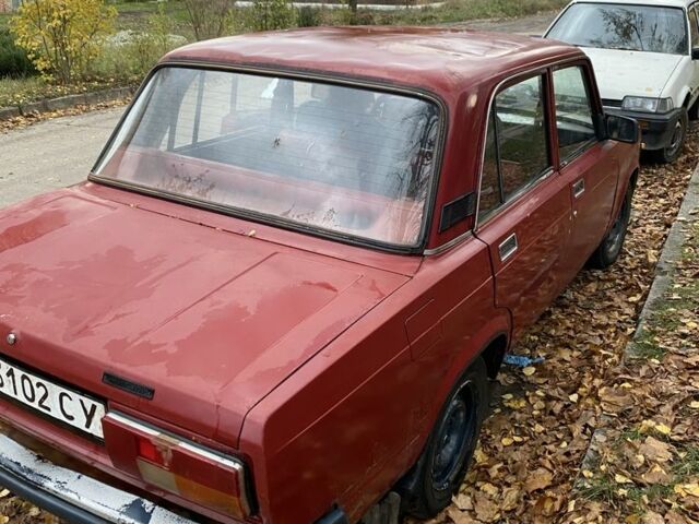 Красный ВАЗ 2105, объемом двигателя 1.2 л и пробегом 63 тыс. км за 287 $, фото 3 на Automoto.ua