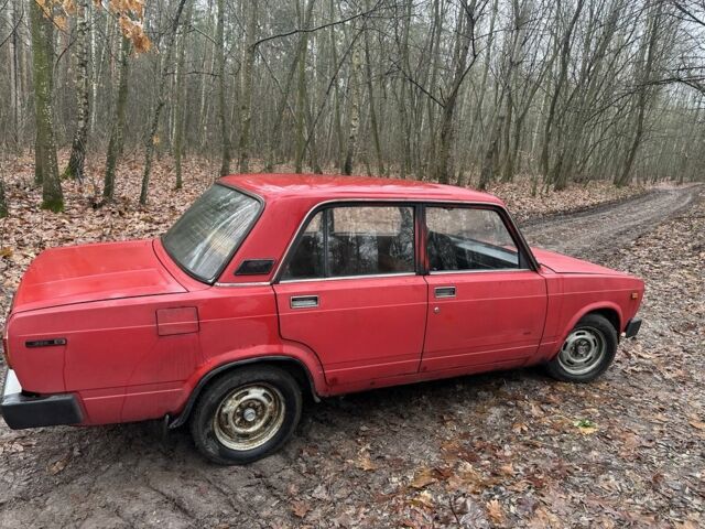Красный ВАЗ 2105, объемом двигателя 1.3 л и пробегом 200 тыс. км за 391 $, фото 6 на Automoto.ua