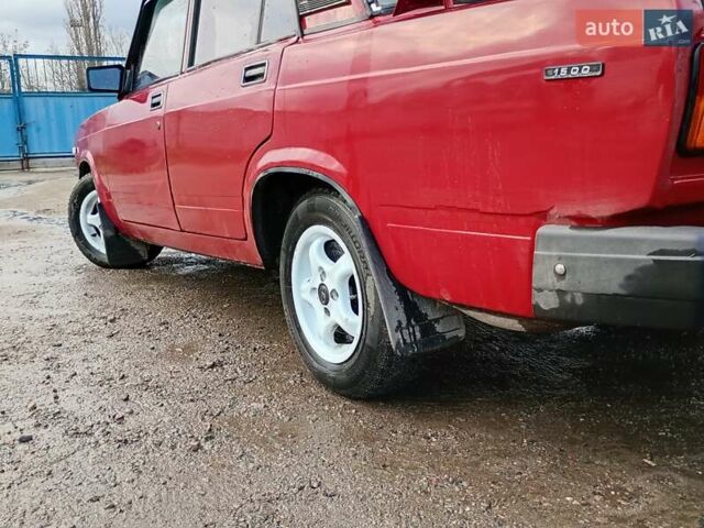 Красный ВАЗ 2105, объемом двигателя 1.5 л и пробегом 50 тыс. км за 1500 $, фото 13 на Automoto.ua
