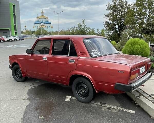 Красный ВАЗ 2105, объемом двигателя 1.2 л и пробегом 666 тыс. км за 650 $, фото 3 на Automoto.ua