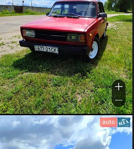 Красный ВАЗ 2105, объемом двигателя 1.3 л и пробегом 0 тыс. км за 480 $, фото 7 на Automoto.ua