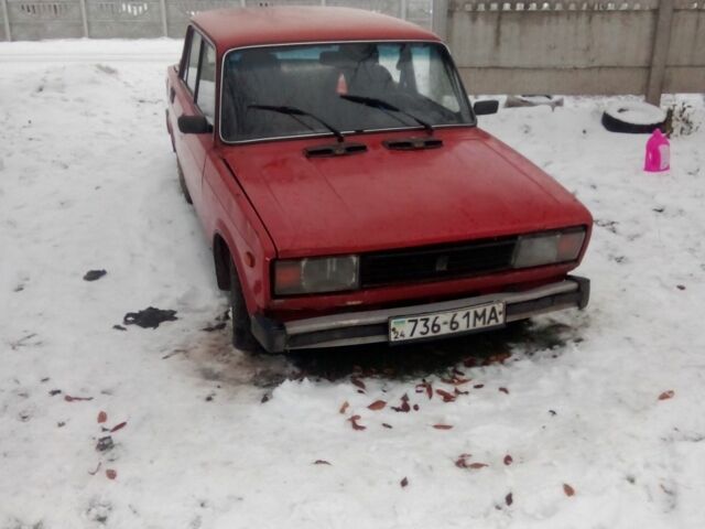 Красный ВАЗ 2105, объемом двигателя 0 л и пробегом 260 тыс. км за 287 $, фото 2 на Automoto.ua