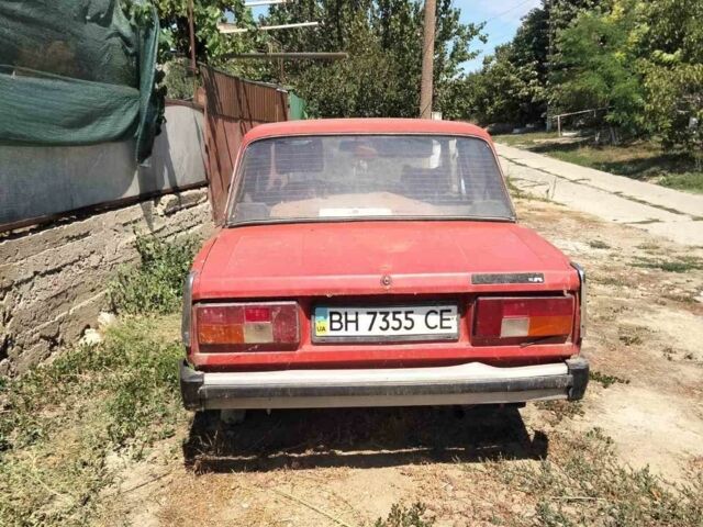 Красный ВАЗ 2105, объемом двигателя 1.3 л и пробегом 555 тыс. км за 263 $, фото 1 на Automoto.ua