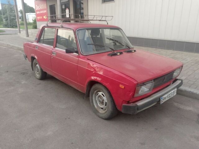 ВАЗ 2105 1984 в Сумах на Automoto.ua Красный ВАЗ 2105, объемом двигателя 1.3 л и пробегом 10 тыс. км за 358 $, фото 2 на Automoto.ua