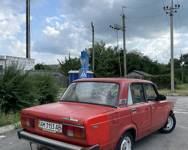 Красный ВАЗ 2105, объемом двигателя 1.2 л и пробегом 86 тыс. км за 719 $, фото 3 на Automoto.ua