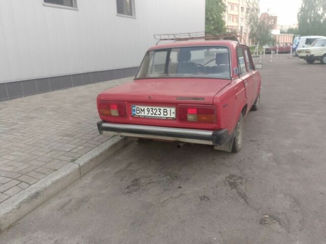 ВАЗ 2105 1984 в Сумах на Automoto.ua Красный ВАЗ 2105, объемом двигателя 1.3 л и пробегом 10 тыс. км за 358 $, фото 3 на Automoto.ua