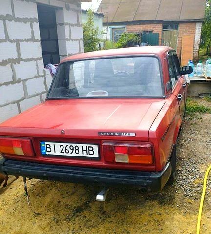 Красный ВАЗ 2105, объемом двигателя 1.3 л и пробегом 0 тыс. км за 520 $, фото 1 на Automoto.ua