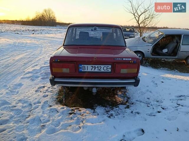 Красный ВАЗ 2105, объемом двигателя 1.29 л и пробегом 103 тыс. км за 750 $, фото 3 на Automoto.ua