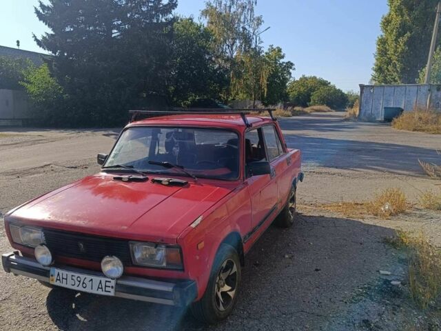 Красный ВАЗ 2105, объемом двигателя 0 л и пробегом 187 тыс. км за 480 $, фото 1 на Automoto.ua