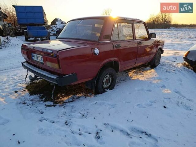 Красный ВАЗ 2105, объемом двигателя 1.29 л и пробегом 103 тыс. км за 750 $, фото 4 на Automoto.ua