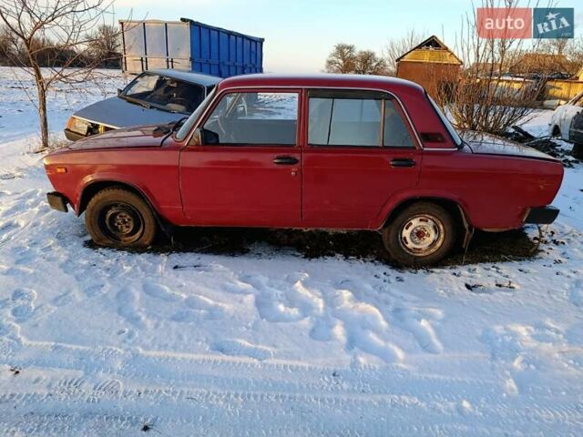 Красный ВАЗ 2105, объемом двигателя 1.29 л и пробегом 103 тыс. км за 750 $, фото 1 на Automoto.ua