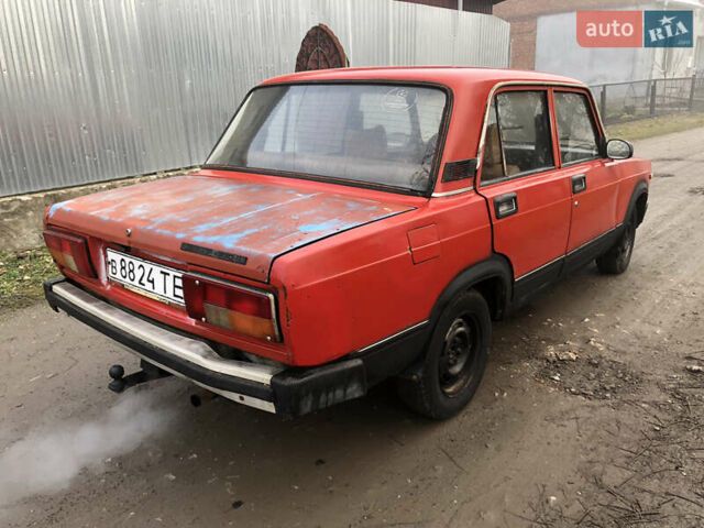 Красный ВАЗ 2105, объемом двигателя 1.3 л и пробегом 180 тыс. км за 420 $, фото 25 на Automoto.ua