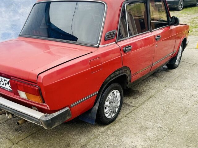 Красный ВАЗ 2105, объемом двигателя 1.3 л и пробегом 200 тыс. км за 715 $, фото 3 на Automoto.ua