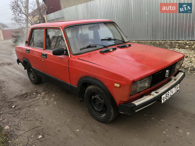 Красный ВАЗ 2105, объемом двигателя 1.3 л и пробегом 180 тыс. км за 420 $, фото 10 на Automoto.ua