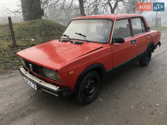 Красный ВАЗ 2105, объемом двигателя 1.3 л и пробегом 180 тыс. км за 420 $, фото 8 на Automoto.ua