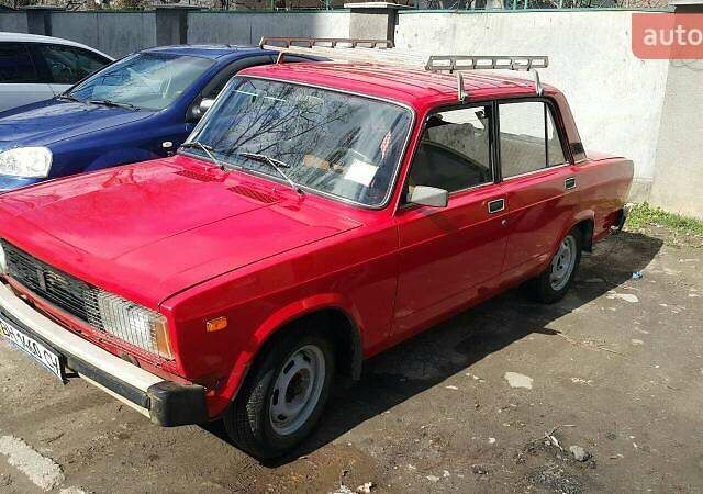 Красный ВАЗ 2105, объемом двигателя 1.3 л и пробегом 59 тыс. км за 1500 $, фото 1 на Automoto.ua