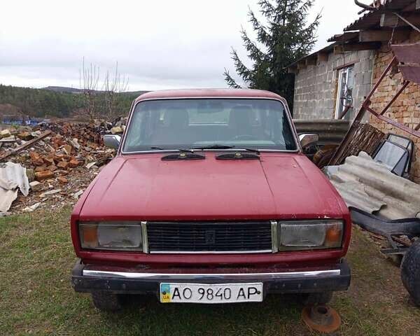 Красный ВАЗ 2105, объемом двигателя 0 л и пробегом 600 тыс. км за 500 $, фото 1 на Automoto.ua