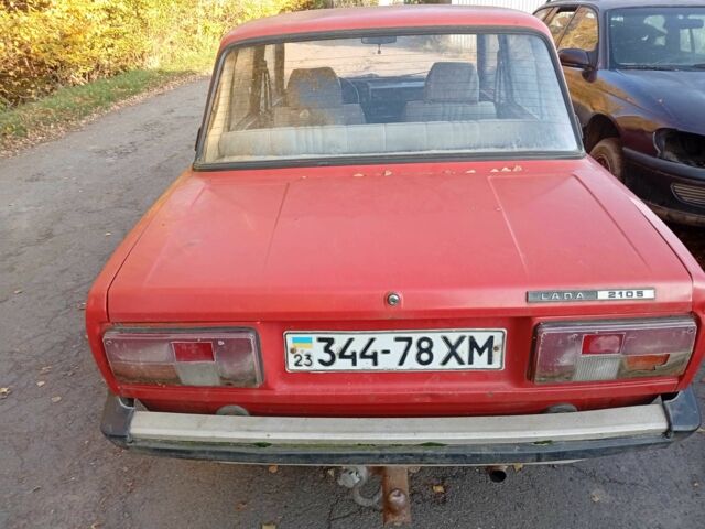 ВАЗ 2105 1987 в Летичеве на Automoto.ua Красный ВАЗ 2105, объемом двигателя 1.5 л и пробегом 270 тыс. км за 320 $, фото 3 на Automoto.ua