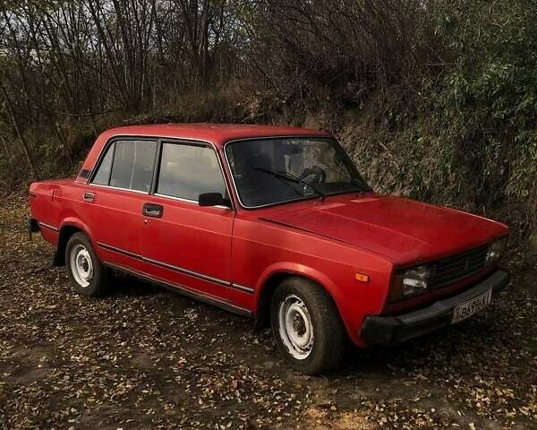 Красный ВАЗ 2105, объемом двигателя 1.5 л и пробегом 120 тыс. км за 332 $, фото 2 на Automoto.ua