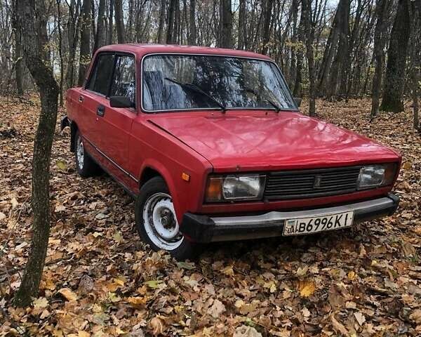 Красный ВАЗ 2105, объемом двигателя 1.5 л и пробегом 120 тыс. км за 332 $, фото 5 на Automoto.ua