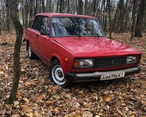 Красный ВАЗ 2105, объемом двигателя 1.5 л и пробегом 120 тыс. км за 332 $, фото 8 на Automoto.ua