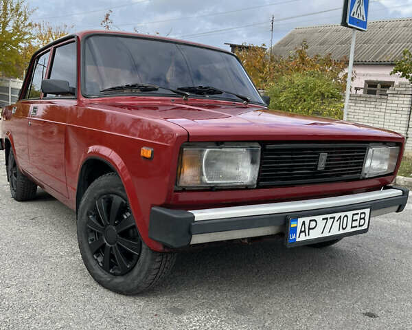 Красный ВАЗ 2105, объемом двигателя 1.5 л и пробегом 63 тыс. км за 999 $, фото 1 на Automoto.ua