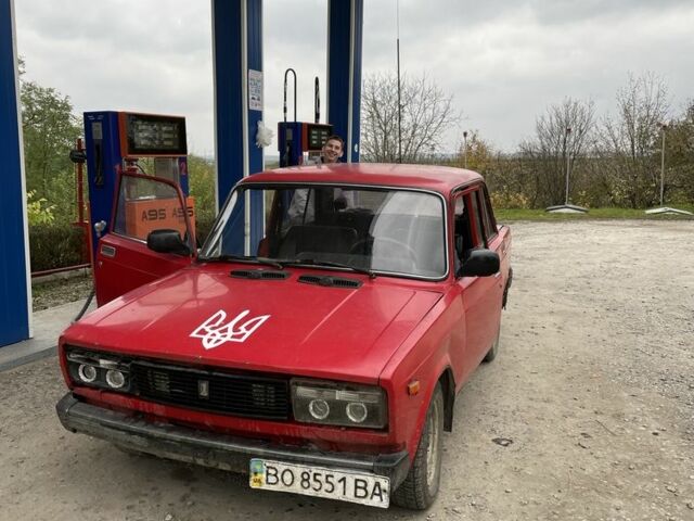 Красный ВАЗ 2105, объемом двигателя 1.6 л и пробегом 666 тыс. км за 225 $, фото 1 на Automoto.ua