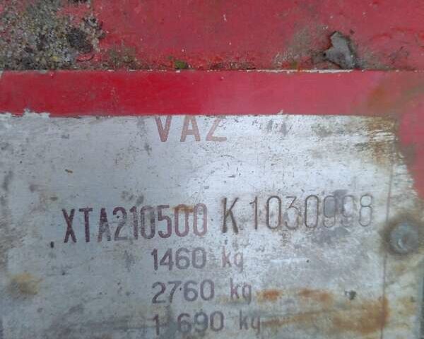 Красный ВАЗ 2105, объемом двигателя 1.5 л и пробегом 34 тыс. км за 500 $, фото 2 на Automoto.ua