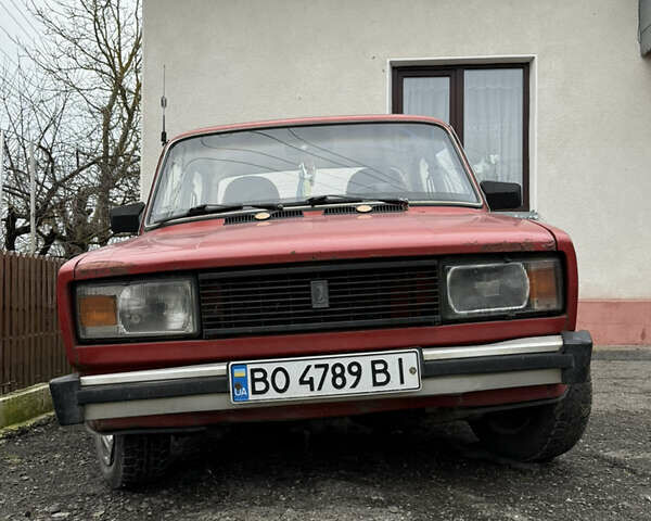 Красный ВАЗ 2105, объемом двигателя 1.5 л и пробегом 83 тыс. км за 500 $, фото 1 на Automoto.ua