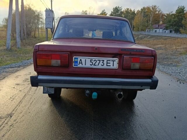 ВАЗ 2105 1989 в Вышгороде на Automoto.ua Красный ВАЗ 2105, объемом двигателя 1.3 л и пробегом 3 тыс. км за 468 $, фото 10 на Automoto.ua