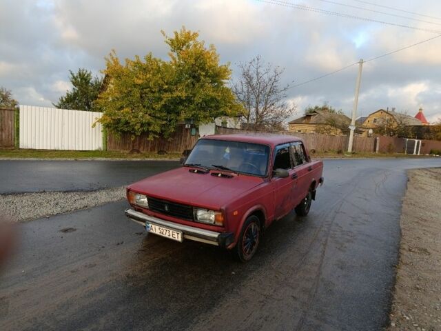 ВАЗ 2105 1989 в Вышгороде на Automoto.ua Красный ВАЗ 2105, объемом двигателя 1.3 л и пробегом 3 тыс. км за 468 $, фото 1 на Automoto.ua