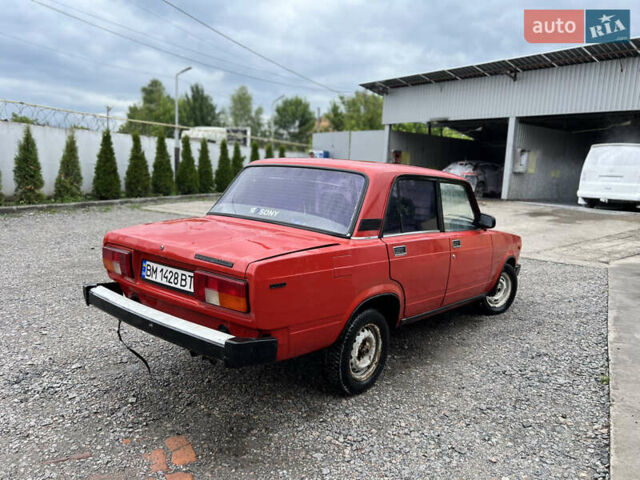 Красный ВАЗ 2105, объемом двигателя 1.3 л и пробегом 120 тыс. км за 999 $, фото 3 на Automoto.ua